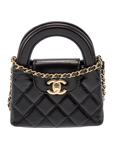 mini chanel kelly|Chanel nano shopper.